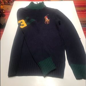 Boys polo sweater NWOT